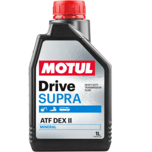 MOTUL DRIVE SUPRA ATF DEX II 2 remplace DEXRON II D (Dexron 2 D) huile boite transmission haute resistance 1 Litre 114387