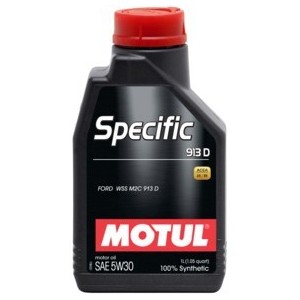 MOTUL VOITURE huile Specific SAE 5w30 100% Synthèse 913 D (remplace 913 C) 1 Litre 104559