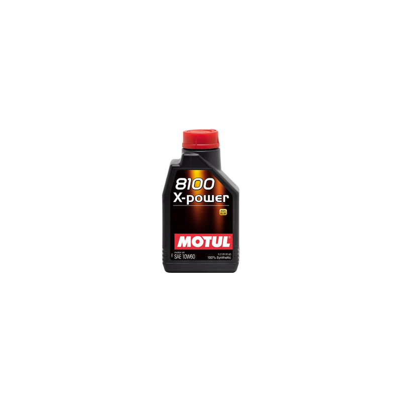 MOTUL VOITURE huile 8100 X POWER SAE 10W60 1L 106142