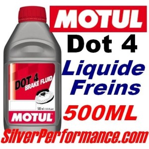MOTUL BRAKE FLUID LIQUIDE DE FREINS DOT 4 500ML DOT4 102718 Offert sur Code