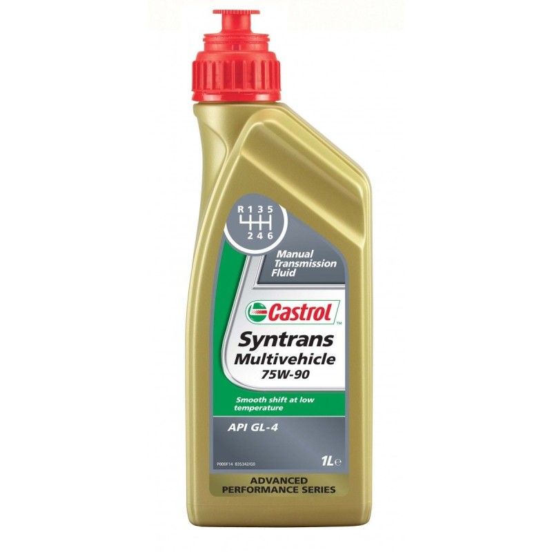 Castrol Syntrans Multivehicule huile boîte de vitesse 75W90 1 Litre
