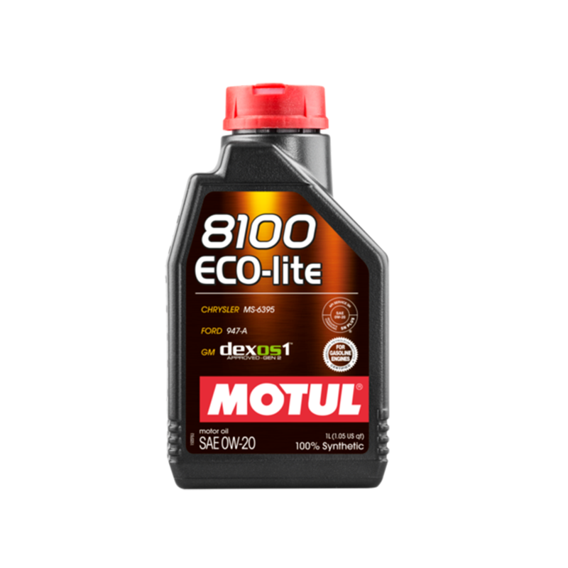 MOTUL VOITURE huile 8100 ECO LITE SAE 0W20 1L 108534