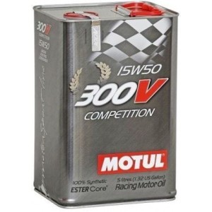 NOUVELLE MOTUL 300V AUTO MOTORSPORT 15w50 Compétition Huile 100% Synthèse Racing 5 Litres