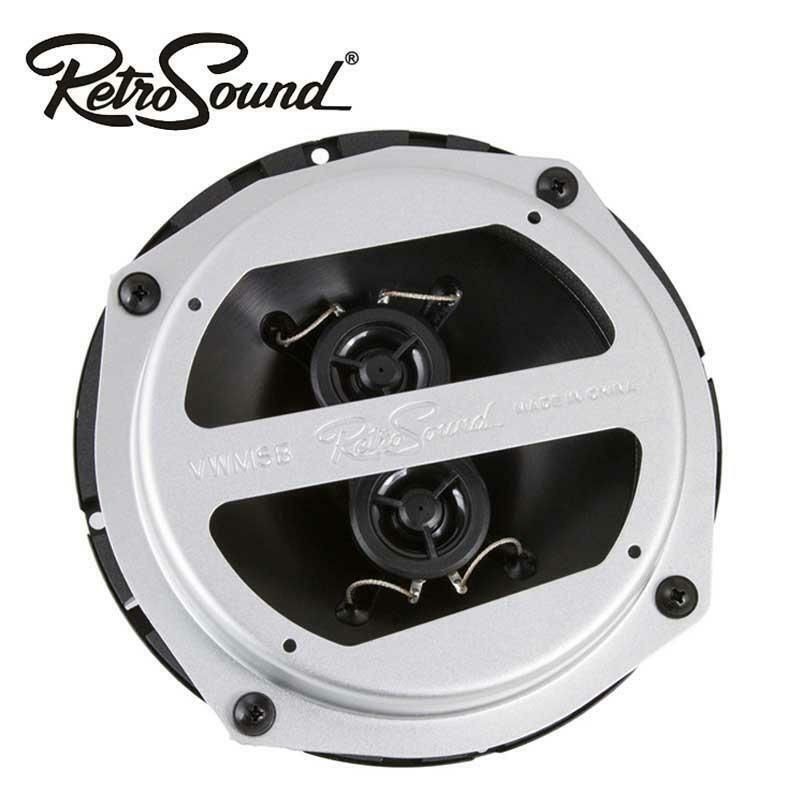 VOLKSWAGEN COCCINELLE 1958-1977 HAUT PARLEUR TABLEAU DE BORD DVC r-65n speaker vw beetle dash bracket RETROSOUND VWMSB6
