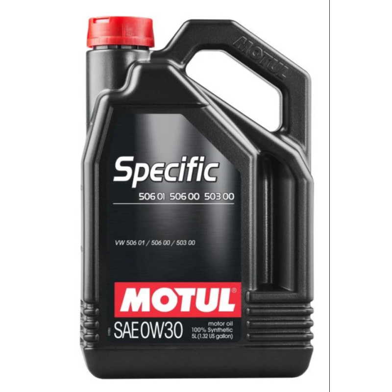 MOTUL VOITURE huile Specific 506.01 506.00 503.00 SAE 0w30 100% Syntétic 5 Litres 106437