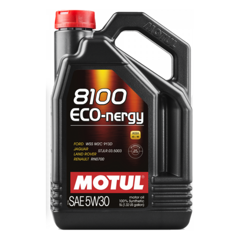 MOTUL VOITURE huile 8100 FORD 913D FIAT 9.55535-G1 FORD WSS M2C913-D RENAULT RN0700 JAGUAR LAND ROVER STJLR.03.5003 CHRYSLER MS