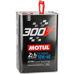 NOUVELLE MOTUL 300V AUTO MOTORSPORT 10w60 Le Mans Huile 100% Synthèse Racing 110865 5 Litres PORT OFFERT