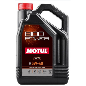 MOTUL VOITURE 8100 POWER SAE 5w40 xcess 5L 111809