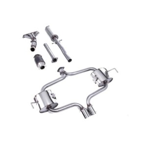 BMW MINI 2000-2006 COOPER S R53 LIGNE D'ECHAPPEMENT INOX MILLTEK SSXM013