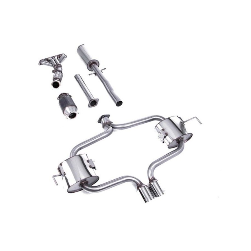 BMW MINI 2000-2006 COOPER S R53 LIGNE D'ECHAPPEMENT INOX MILLTEK SSXM013