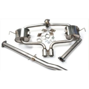 BMW MINI 2000-2006 COOPER S R53 DEMI-LIGNE D'ECHAPPEMENT INOX MILLTEK APRES CATALYSEUR AVEC TUBE INTERMÉDIAIRE SSXM007