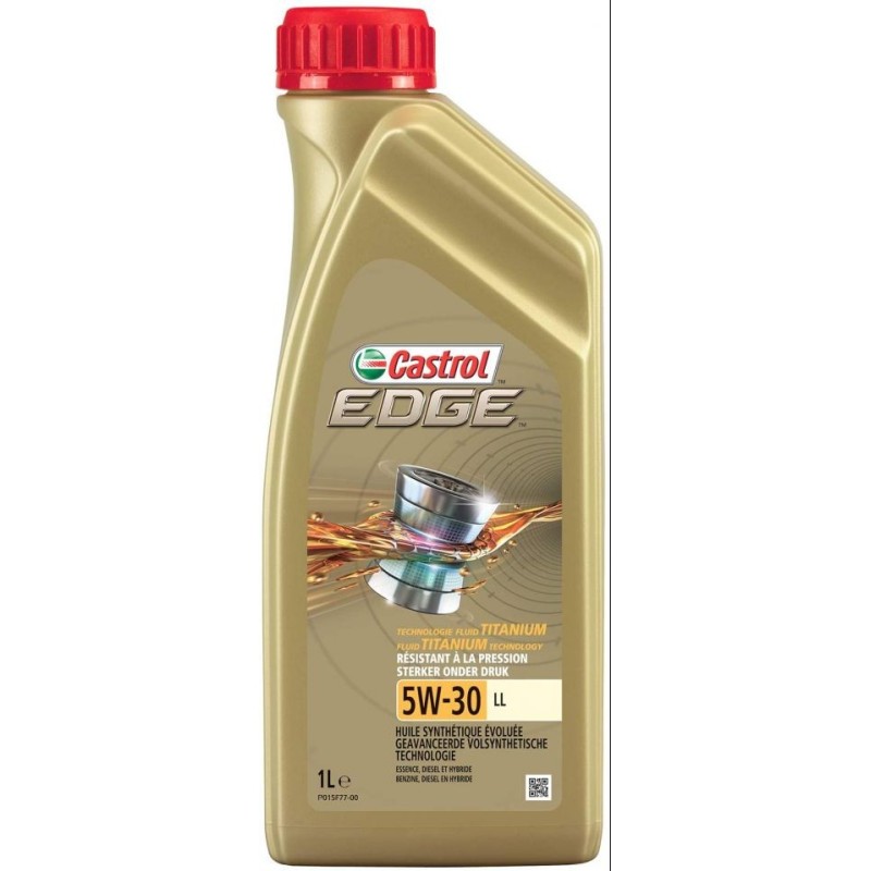 Huile moteur Castrol EDGE FST TITANIUM 5W30 LL 1 Litre ACEA C3 MERCEDES MB 229.31 MB 229.51 Porsche C30 VW 504 00 VW 507 00 1 Li