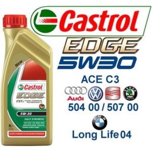 Huile Moteur Castrol Edge Titanium FST 5W30 C3 1 Litre ACEA C3 API SN API CF MB 229.51 Renault RN0700 RN0710 VW 502 00 / 505 00