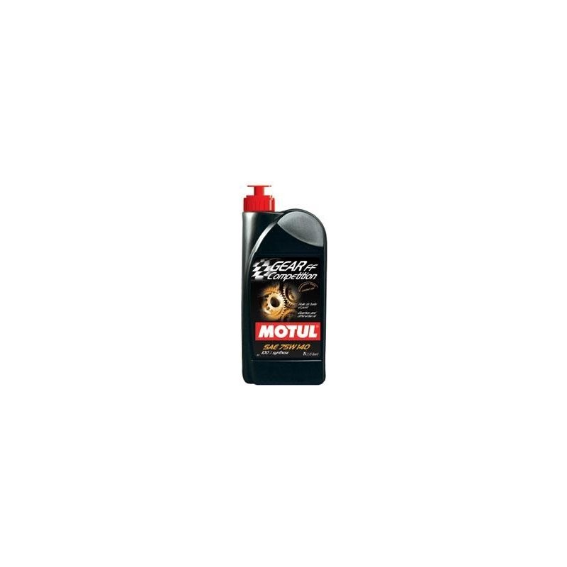 MOTUL GEAR COMPETITION huile boite et ponts Racing 75W140 1 Litre (105779)