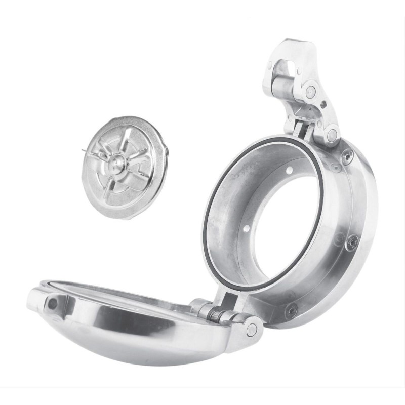 FORD MUSTANG 1967-1968 TRAPPE A ESSENCE ALUMINIUM LEMANS Eleanor gas cap conversion kit