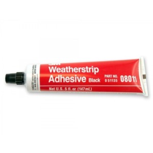 FORD MUSTANG 1964-2015 PATE CAOUTCHOUC NOIRE ADHESIVE RESISTANTE Black weatherstrip adhesive SCOTT DRAKE 3M-8011