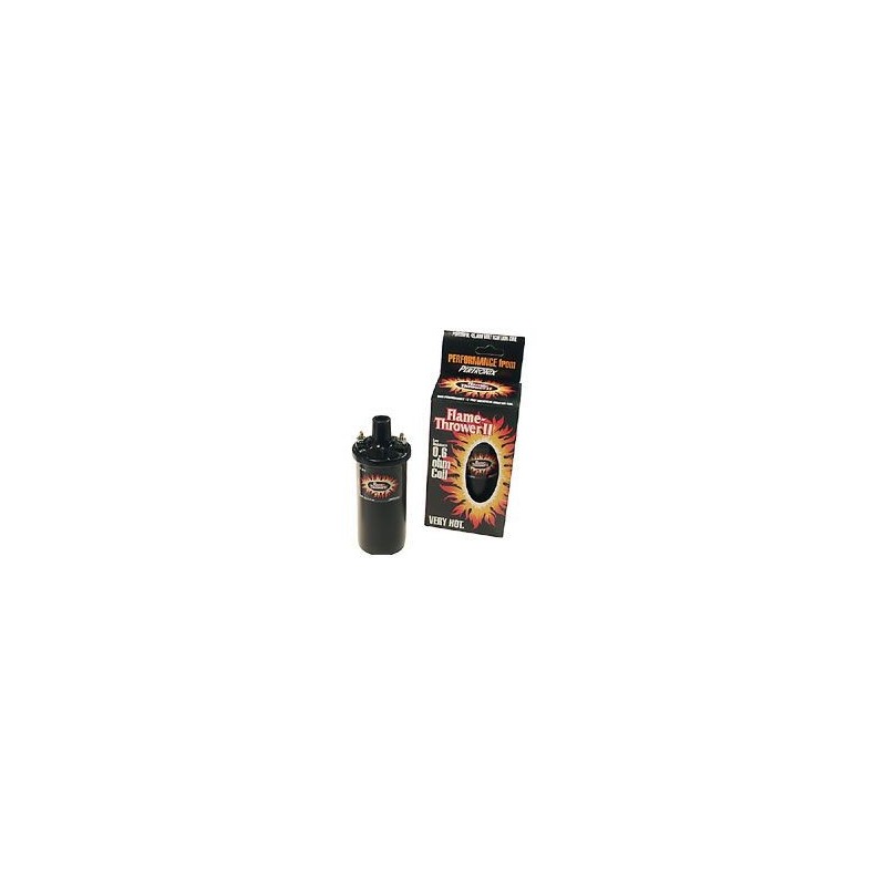BOBINE HAUTE TENSION PERTRONIX 45 000 volts 0.6 ohm HAUTE PERFORMANCE FLAME THROWER 2 POUR ALLUMAGE ELECTRONIQUE IGNITOR 2 NOIR