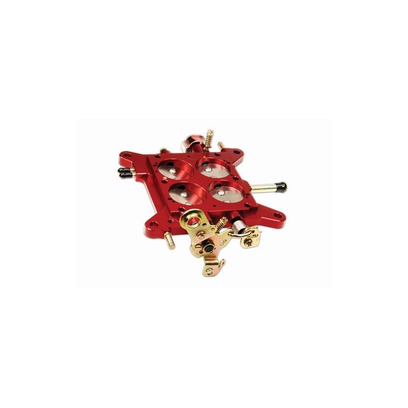 ALUMINIUM Billet TB Assy 1 3/4 Red SS Quick Fuel 12-850QFT