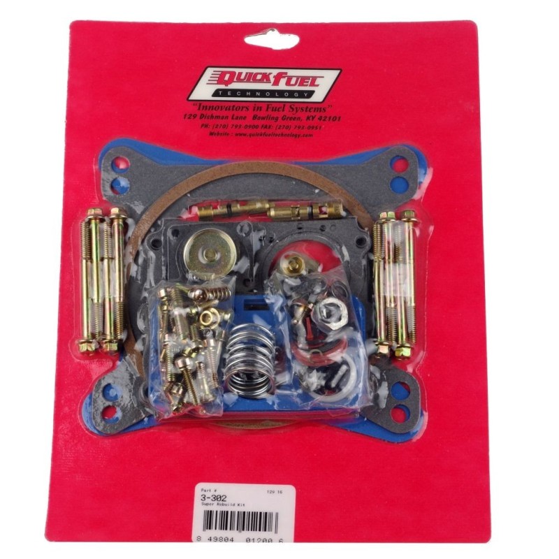Super Rebuild Kit Quick Fuel 3-302QFT