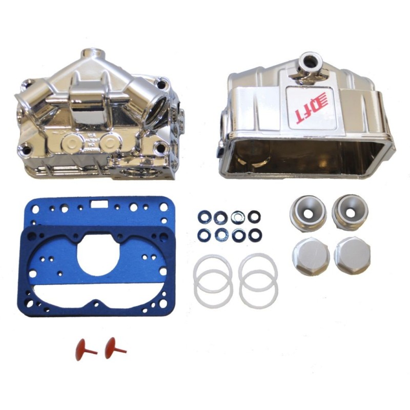 Chrome QFT Fuel Bowl Kit Quick Fuel 34-103QFT