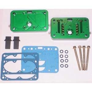 ALUMINIUM Billet Metering Block Kit E-85 Quick Fuel 34-106QFT