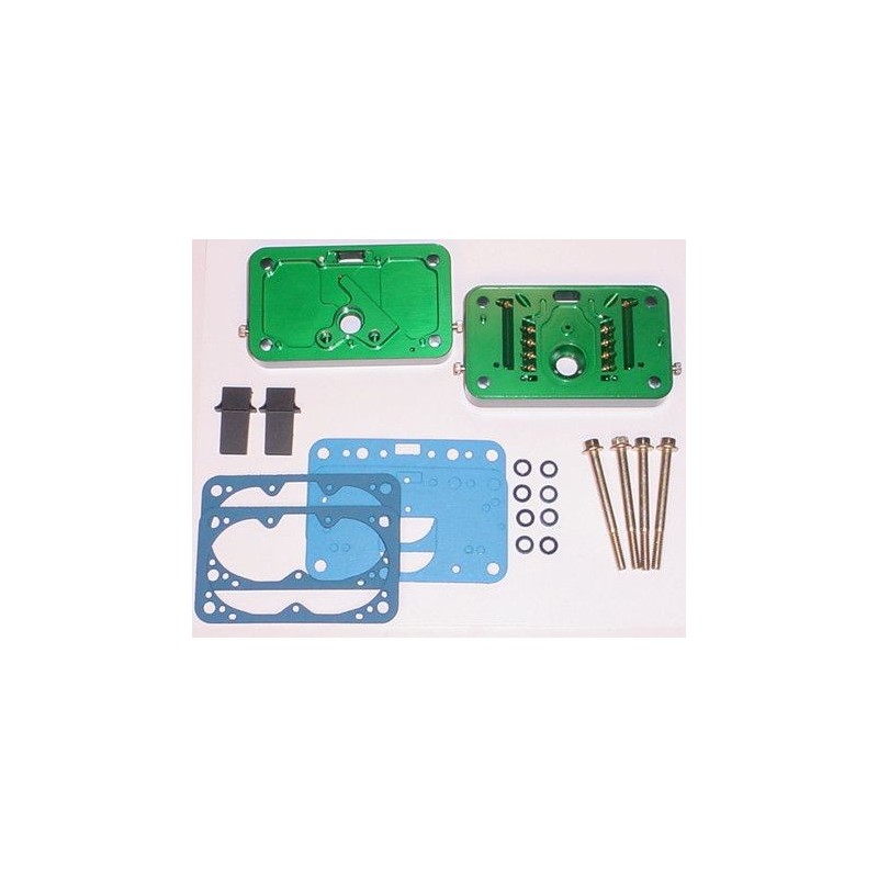 ALUMINIUM Billet Metering Block Kit E-85 Quick Fuel 34-106QFT
