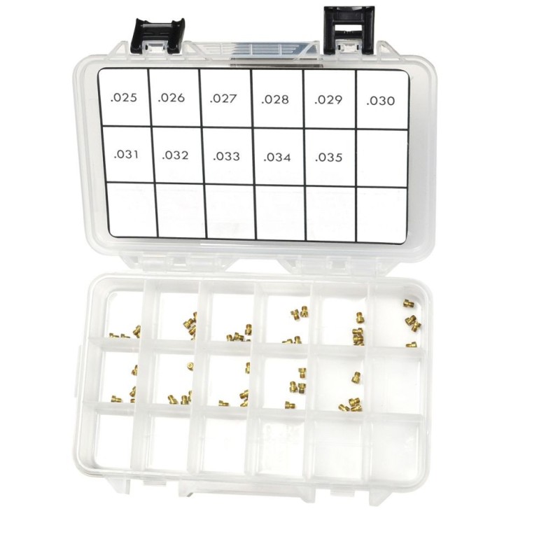 ASSORTIMENT PURGE D'AIR Air Bleed Assortment Kit Quick Fuel 36-25QFT