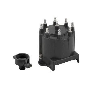 CAPOT CAP/ROTOR GM HEI BLACK ACCEL 8139