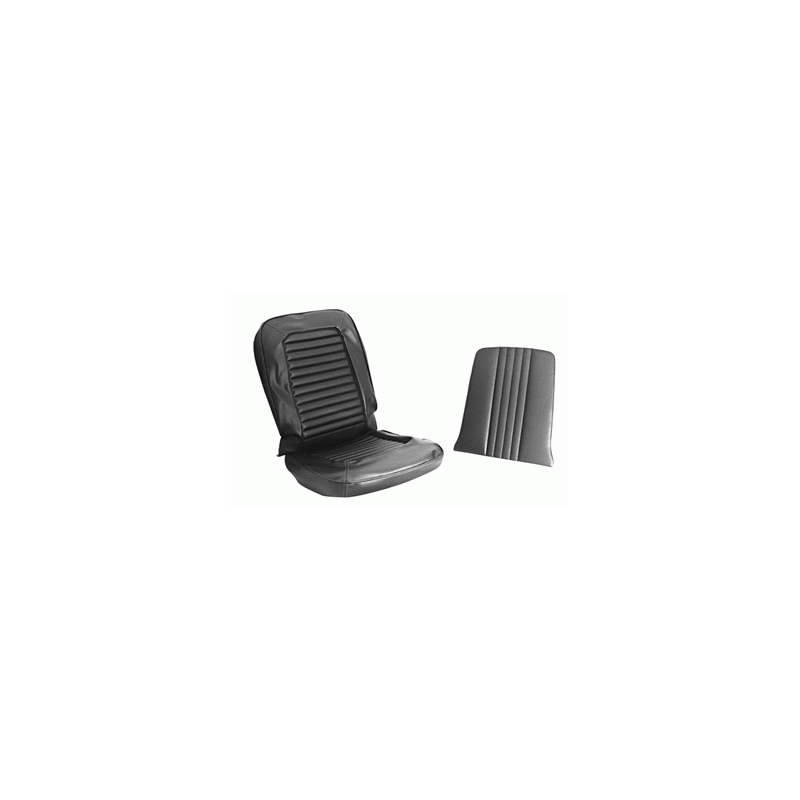 FORD MUSTANG 1971 GRANDE COUPE SET COMPLET COUVRE SIEGES VERT Grande Full set coupe upholstery Green SCOTT DRAKE 71CP-G-FULL-GR