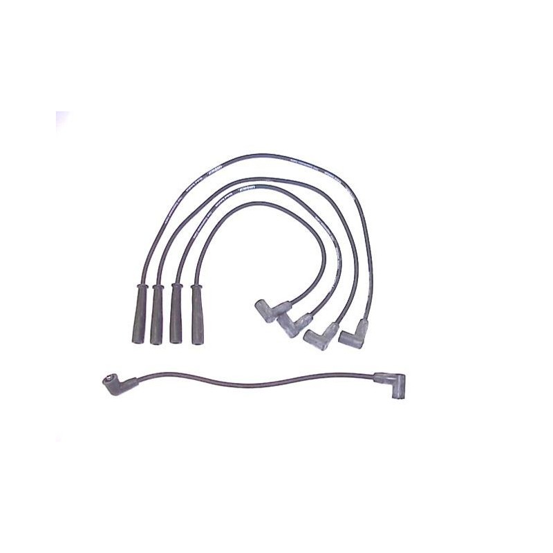 PEUGEOT 1989-1991 4 CYLINDRES KIT CABLES BOUGIES LONG TERME Tls pc wire set accel 144041