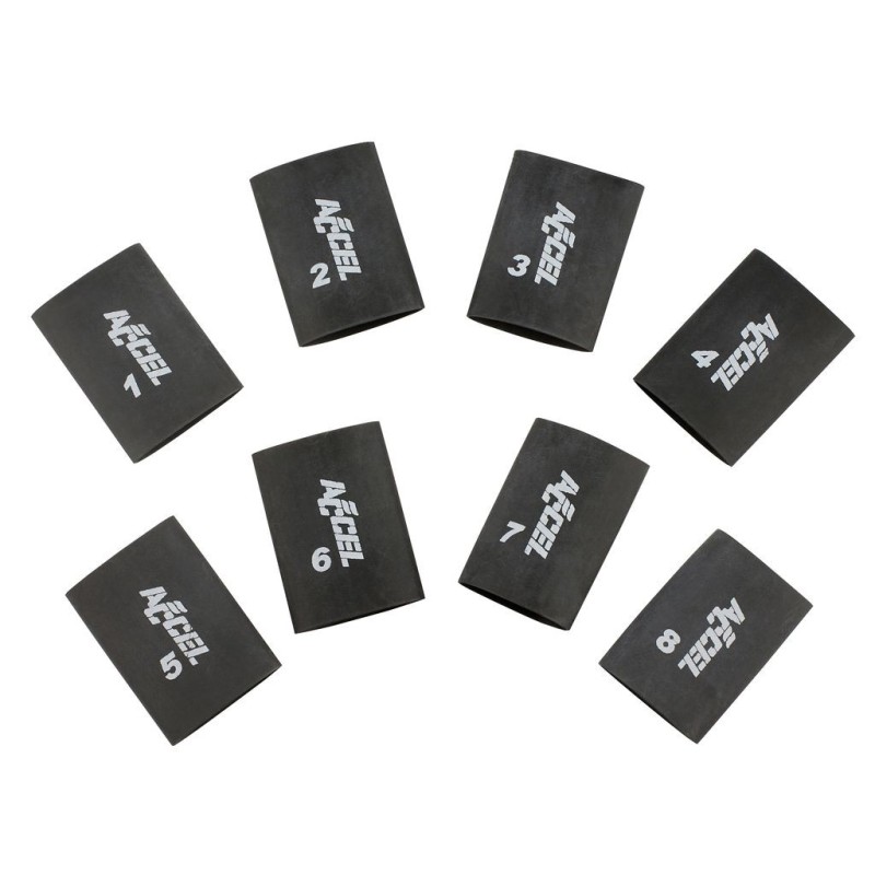 LTS CYL NO. HEAT SHRINK TUBES 8PCS ACCEL 170066