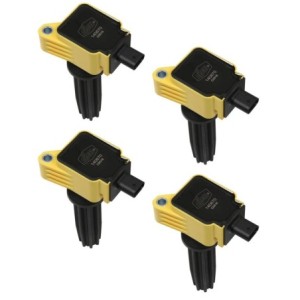 FORD 4-PACK ECOBOOST 2.0/2.3L L4 BOBINE JAUNE COIL