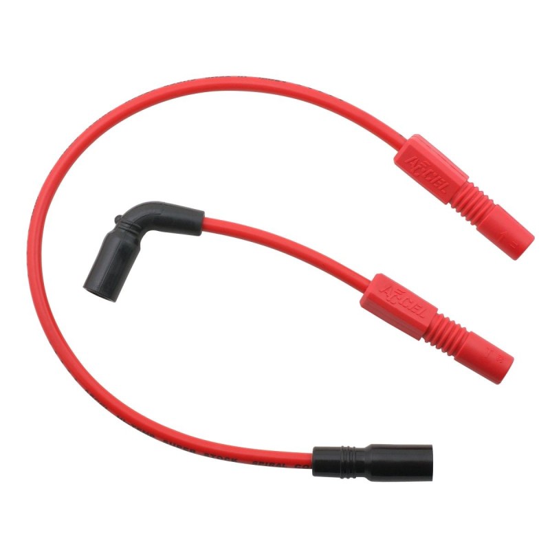 8MM S/S WIRE SPORTSTER RED ACCEL 171110R