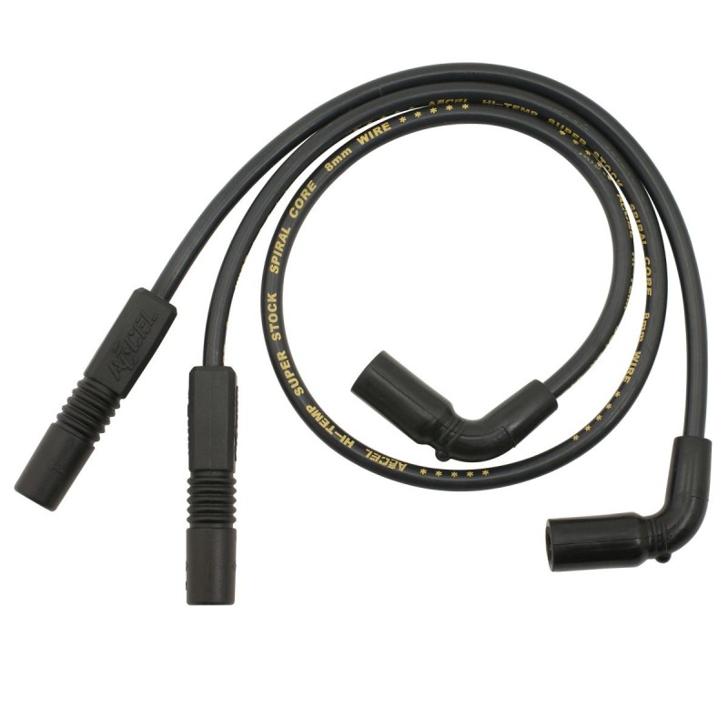 8MM S/S WIRE TOURING BLACK ACCEL 171111K