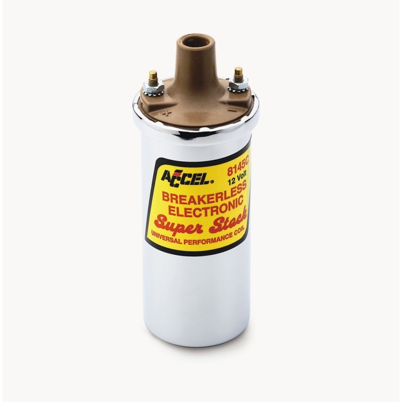 BOBINE SUPER STOCK ELECT COIL CHROME ACCEL 8145C