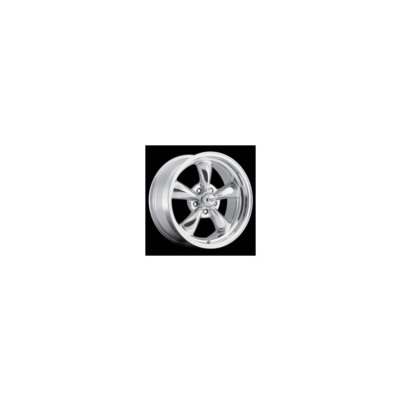 FORD MUSTANG 1964-1973 V8 JANTE CLASSIQUE ALUMINIUM POLI 15X8 (entraxe 114.3 x 5 goujons) Classic wheel polished with 4.5 pouces