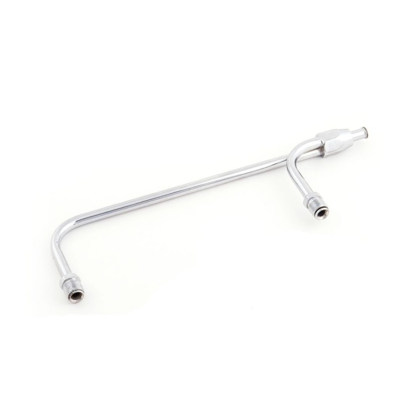LIGNE DE CARBURANT JONCTION CUVES CARBURATEUR HOLLEY 4160 Fuel Line - Dual Inlet for Holley Carburetors - 8-21/32 ~ 22cm Centers