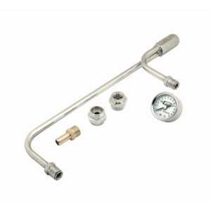 LIGNE DE CARBURANT JONCTION CUVES CARBURATEUR 4150 CHROME FUEL LINE