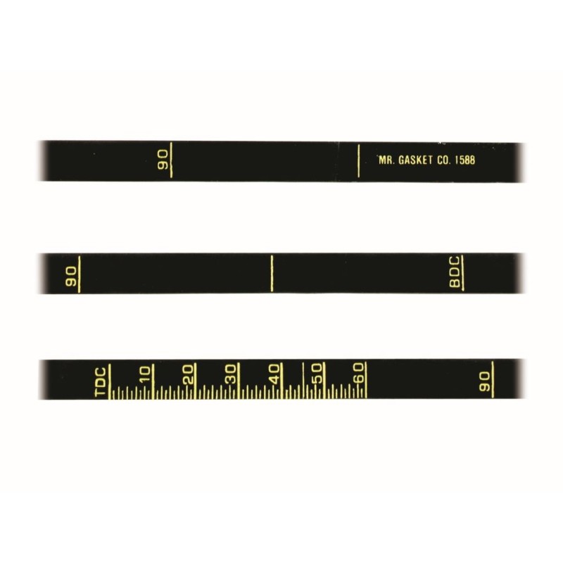 CHEVROLET TIMING TAPE SB CHEVY 6-3/4 Mr Gasket 1588