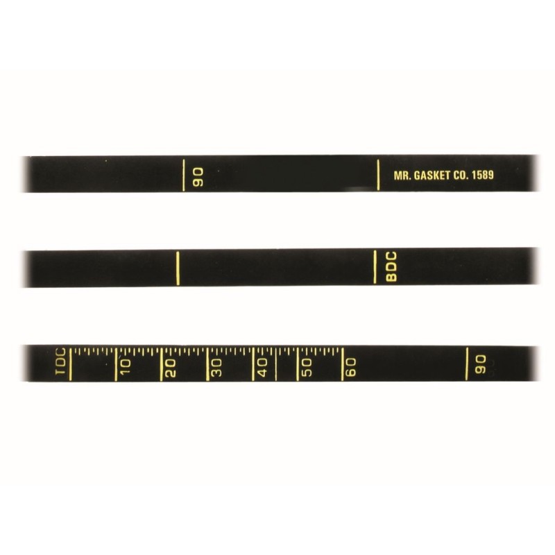 CHEVROLET TIMING TAPE CHEVY 7 Mr Gasket 1589
