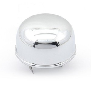 CHROME BREATHER PUSH-ON Mr Gasket 2060