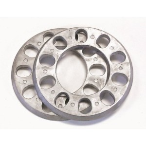 11.1mm ELARGISSEUR DE VOIE JANTE 5 TROUS wheel spacers 5 bolt Mr Gasket Spacers 2372