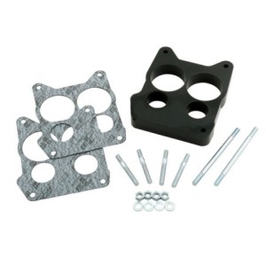 CALE ISOLANTE TEMPÉRATURE CARBURATEUR phenolic insulator o jet Fits Quadrajet 4-Barrel Carburetors Mr Gasket 3406