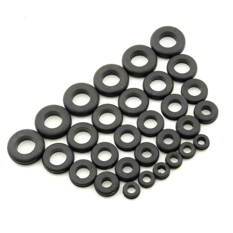 ASSORTIMENT GROMMET ASSORTMENT 30 PIECES Mr Gasket 3706 ok