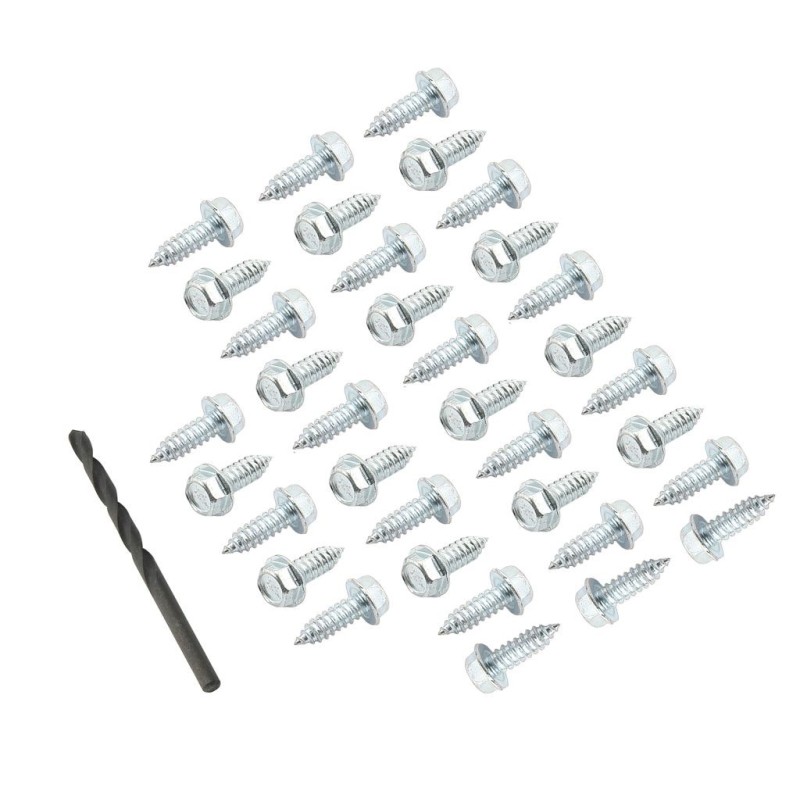 TIRE/RIM SCREW KIT W/DRILL Mr Gasket 4318