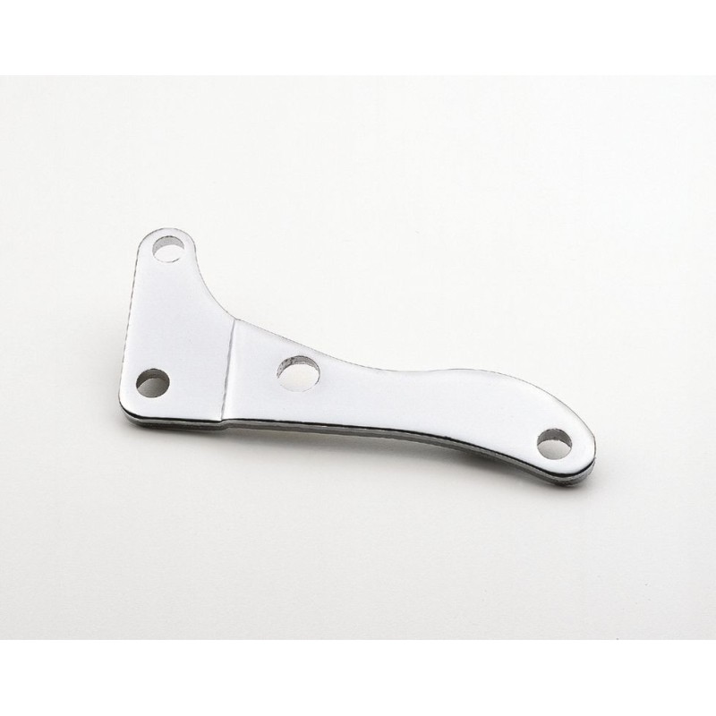 SUPPORT CHROME LOWER ALT SMALL BLOCK CHEVROLET bracket SBC Mr Gasket 4954