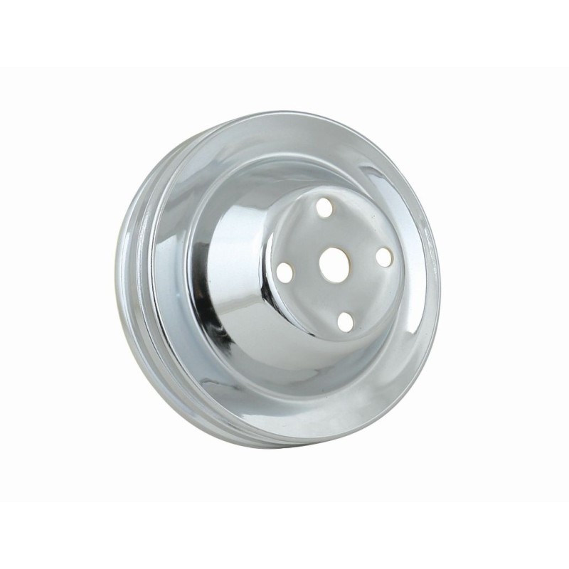 CHRM W/P PULLEY-DLB GRV Mr Gasket 4975