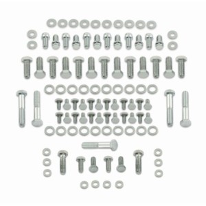 CHROME DLX HDW KIT SB CHEV Mr Gasket 5001