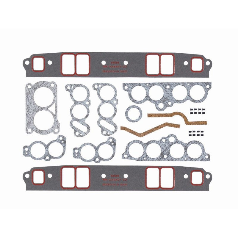CHEVROLET V8 1986-1996 KIT JOINTS DE COLLECTEUR D'ADMISSION ultra/seal intake gasket small block kit Chevy TPI Mr Gasket 5851