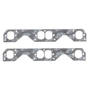 CHEVROLET 1955-1996 262/400 PAIRE DE JOINTS D'ÉCHAPPEMENT ultra-seal exhaust gasket small block stock ports Chevy Mr Gasket 5908